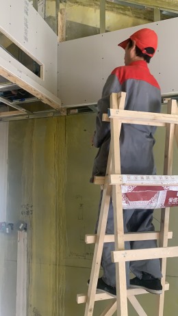 舒格兰180平米木工吊顶实景拍摄
