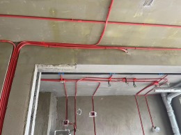 利成首府160平方水电改造实景拍摄