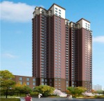 凤凰台路建城西府工程11#12#13#14#幕墙石材干挂工程